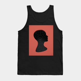 Blender Emptiness Face Tank Top